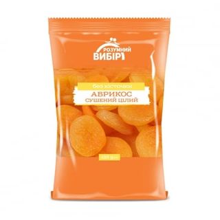 Абрикос сушений 125г Розумний вибір цілий без кісточки