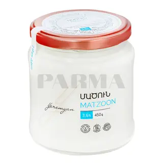 87489 Մածուն «Yeremyan Products» 3.6% 450գ