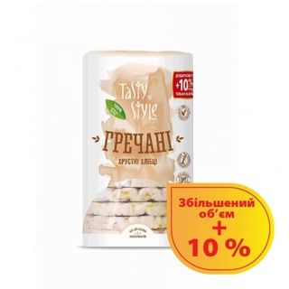 Хлібці 110 г Tasty Style хрусткі гречані