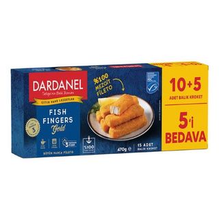თევზის კროკეტები/ Dardanel/ უმაღლესი ხარისხი 6*470გრ