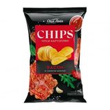 Чіпси 110г Своя лінія картопляні зі смаком бекону