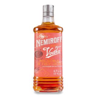 Настоянка гірка Nemiroff «Українська медова» з перцем 0,7л