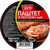 Паштет Varto з лосося з чилі 100 г