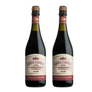 2 х Вино ігр. Cavicchioli Lambrusco Rosso Emilia