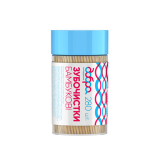 Зубочистки бамбукові Добра господарочка, 280 шт