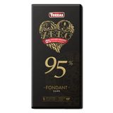 შოკოლადის ფილა შავი 95% უგლუტენო,უშაქრო,ვეგანური /ტორასი/ 100გ