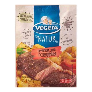 Vegeta, Приправа Vegeta 25Гр Для Говядины, шт, ШК: 3850104214202