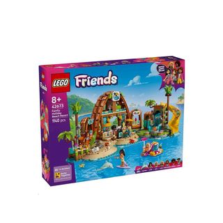 კუბიკები 1140 ერთეული Family Vacation Beach Resort Friends Lego 42673-193442