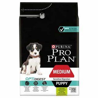 pro plan for medium puppy. საშუალო და დიდი ჯიშის ლეკვი ბატკნით 1კგ