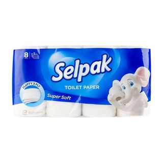 Զուգարանի թուղթ «Selpak Super Soft» 8 հատ