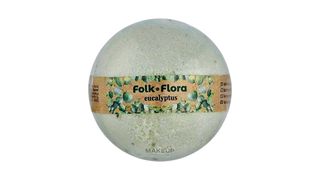 Folk&Flora - Bath bomb Eucalyptus(130გრ)