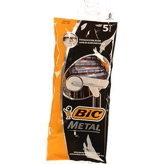 Бритва Bic металеве покриття 5шт 601