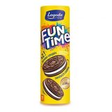 Печиво 130 г Лагода Fun Time з ванільною начинкою м/уп