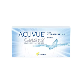 Контактні лінзи Acuvue Oasys, BC 8.4, Johnson & Jonhson упаковка (6 шт.) sph -7,0