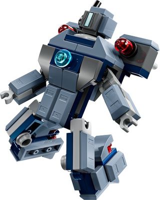 LEGO MARVEL - ასაწყობი კონსტრუქტორი - რკინის კაცი და ომის მანქანა Hammer დრონების წინააღმდეგ - 76320