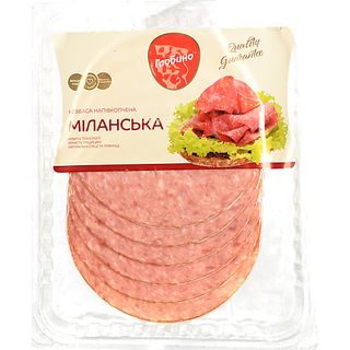 Ковбаса Глобино міланська 105г. н.к в.г нар.