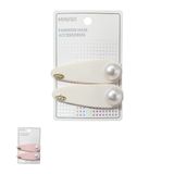 თმის სამაგრი/Pearl Girl Series Water Drop Hair Clip (2 pcs)