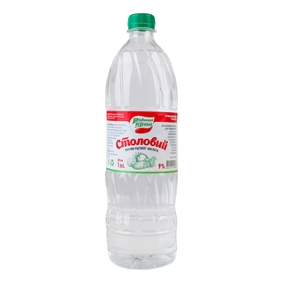 Оцет РІДНИЙ КРАЙ Столовий 9%/ 1л