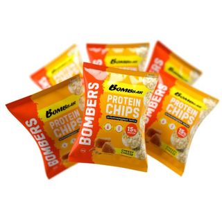 BOMBBAR მარცვლეულის პროტეინის ჩიფსი ყველით 50 გრ.