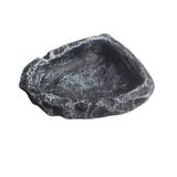 Годівниця YIWU для рептилій полістоун мармур 11x10x3см