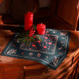 ხელსახოცი "ალილო" - 40x40 მწვანე (6ც.)