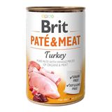 Brit Pate and Meat Dog консерви з індичкою для собак, 400 г