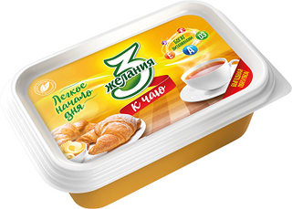 სპრედი /3 ჟელანია/ ჩაისთან (60%) 380გრ