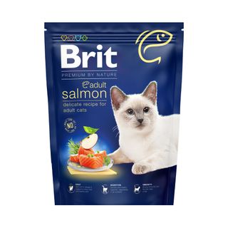 Корм сухий Brit Premium by Nature Salmon для котів 1.5кг
