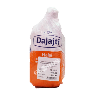Тушка цыпленка бройлера Dajajti 1сорт халяль вес