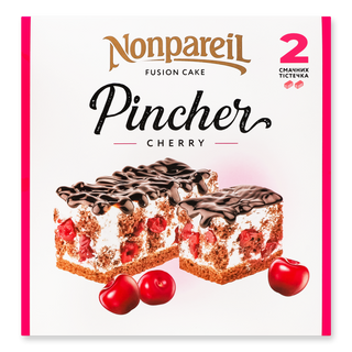 Тістечка Nonpareil «Пінчер» з вишнею 0,16кг