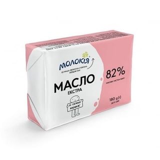 Масло 180 г Молокія солодковершкове Экстра 82%  
