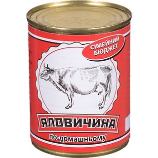 Конс Яловичина по-домашньому 340 г з/б