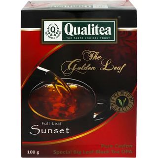 Чай Qualitea Sunset чорний крупнолистовий 100 г