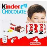 Шоколад Kinder Chocolate молочний з молочною начинкою 50г