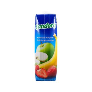 Сік SANDORA Банан-Полуниця-Яблуко /0,95 л /10