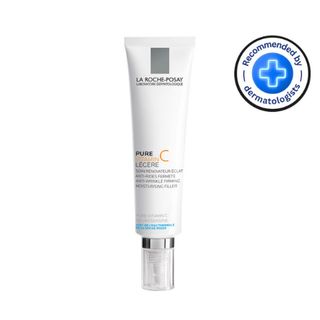 ლაროში - პურე ვიტამინი C სახის კრემი ნაოჭის შემავსებელი/დამატენიან. ნორმ/კომბინ.კანი light 40მლ 3704 LA ROCHE-POSAY - Redermic C Facial Cream Anti-Wrinkle Complex Normal / Combination Skin 40ml 3704