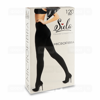 Колготки жіночі Siela Microfibra 3D 120 nero p. 3 шт