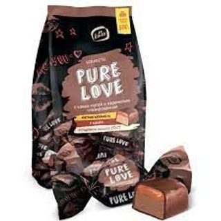 შოკოლადი "Pure Love" კაკაო-ნუგა 500 გრ 4640003287747