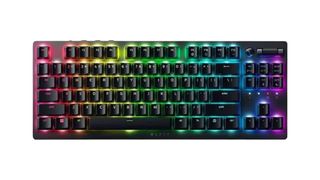 Razer Keyboard DeathStalker V2 Pro TKL RGB 84key Red Switch USB/WL/BT EN, black, RZ03-04370100-R3M1 (13197)