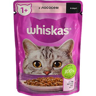 Корм Віскас 85г лосось в соусі