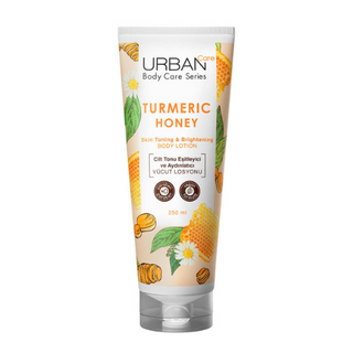 ურბან ქეა - ტანის ლოსიონი Turmeric Honey ტონის გათანაბრება 250მლ 7445 Urban Care - Body Lotion Turmeric Honey Tone Balancing 250ml 7445