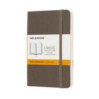 Записник Moleskine Classic Кишеньковий / Лінійка Коричневий М’який