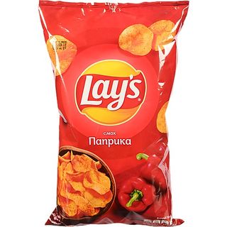 Чiпси Lays 120г паприка