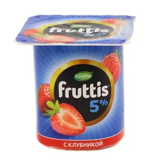 ფრუტისი იოგურტი მარწყვი-ატამი 115 გრ/4605627003241 