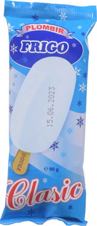 Морозиво FRIGO 80 г Пломбір класичний на пал. (Молдова) И956