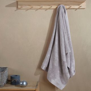 პირსახოცი - PURE BAMBOO TOWEL  METAL GRAY  75X150