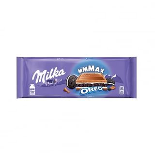 Шоколад 300г молочний Milka з начинкою зі смаком ванілі та печивом Орео