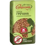 Крупа Сквирянка гречана ядриця швидкорозварювана без глютену 800 г