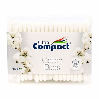 ულტრა კომპაქტ ბამბის ჩხირები 200 ც/8697420530402 1ც