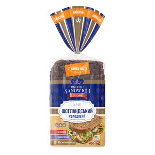 Хліб Київхліб Шотландський нарізний солодовий 400г